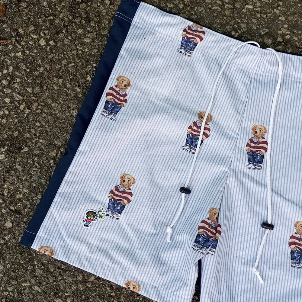 Vintage 90s Ralph Lauren Polo Bear Reworked Bennys Shorts UNISEX V2 - Picture 7 of 10